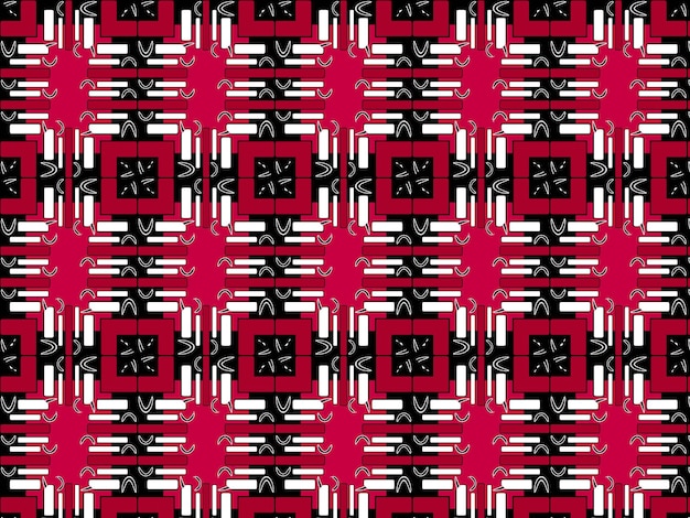 Vector dark pink seamless pattern background square box seamless pattern