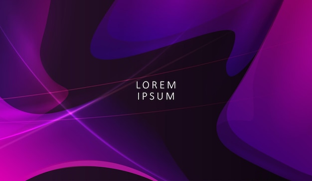 Dark purple elegant design with abstract stains