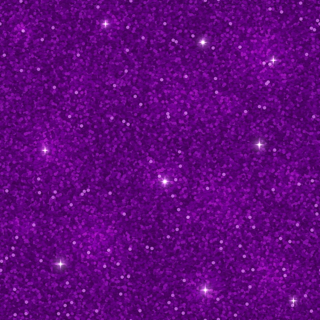 Vector dark purple glitter seamless pattern