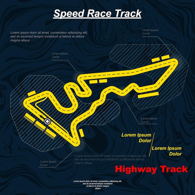 Dark race track wallpaper
