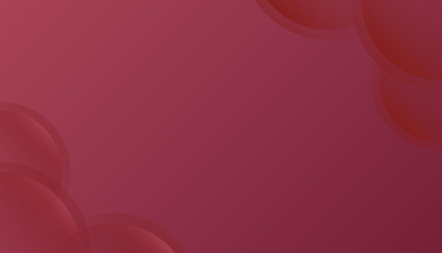 Dark Red Abstract Banner Background