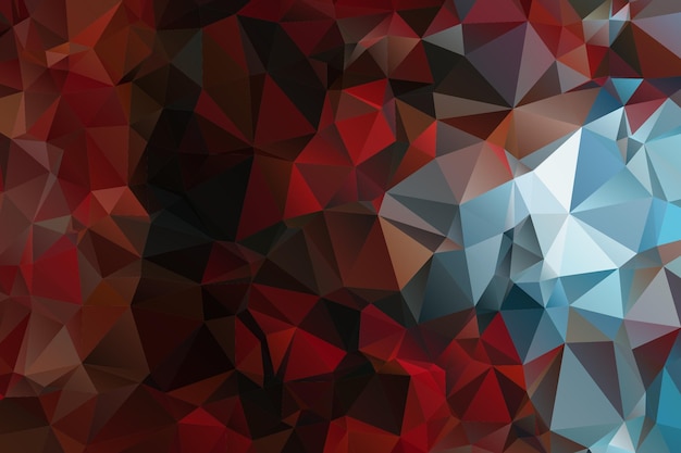 Dark red polygonal background