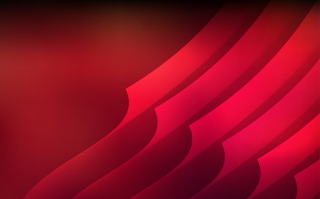 Dark Red vector background with straight lines