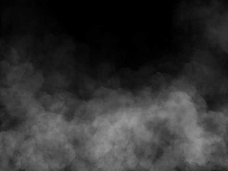 Vector dark smoke background