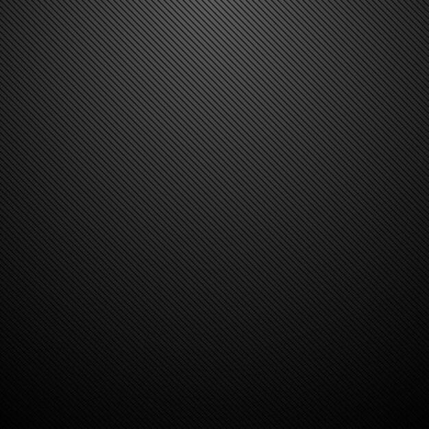 Темный полосатый фон диагональные линии черная металлическая углеродная текстура