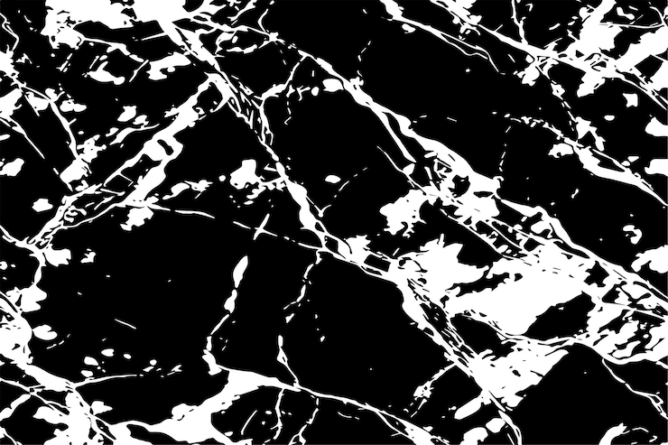 Vector dark texture vector overlay destressed grungy illustration of black and white texture
