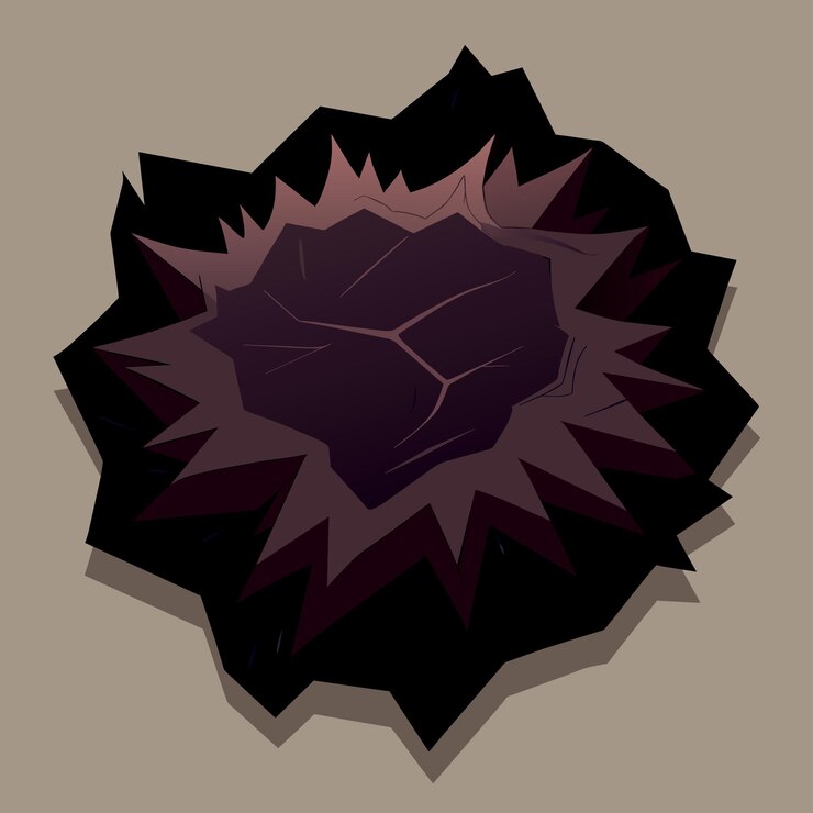 Vector dark textured scrap of paper