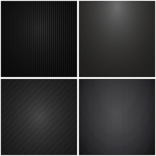 Dark textures  vector collection