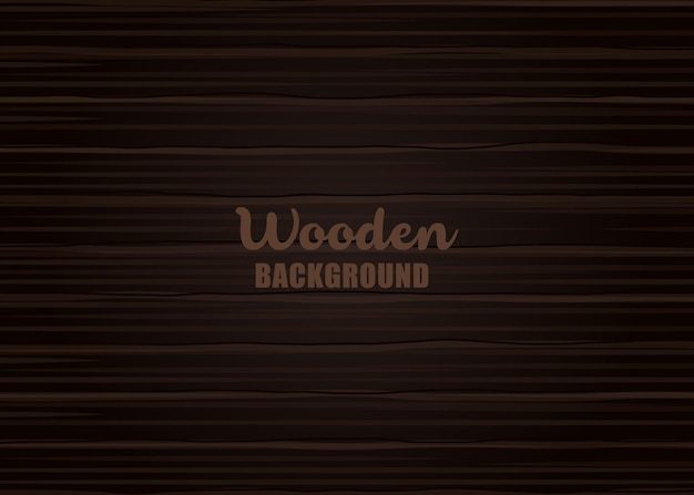 Vector dark vector wooden texture background