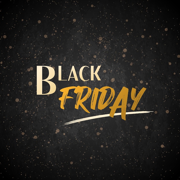 Dark web banner visitekaartje BLACK FRIDAY sjabloon Vector