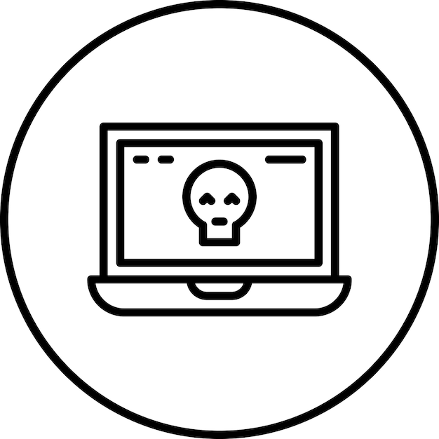 ダークウェブのアイコンベクトル画像はアディクションに使用できます
