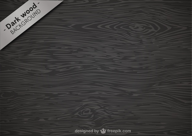 Vector dark wood texture