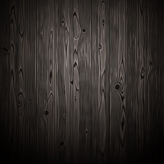 Vector dark wooden pattern