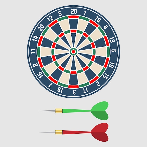 Vector dart game set