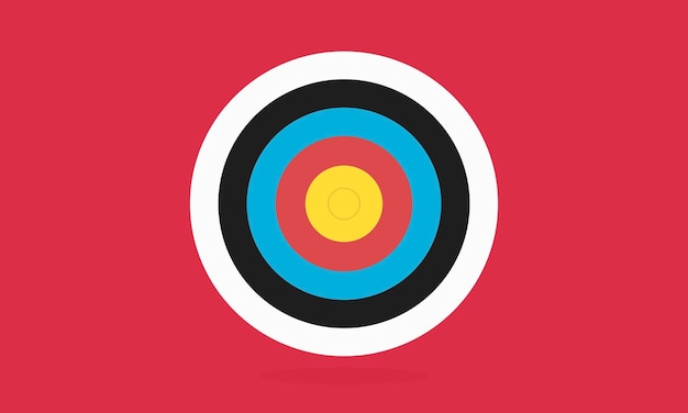 darts target and success business concept and future technology and business target concept vector