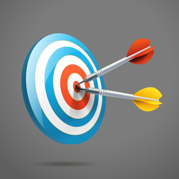 Darts vector illustration