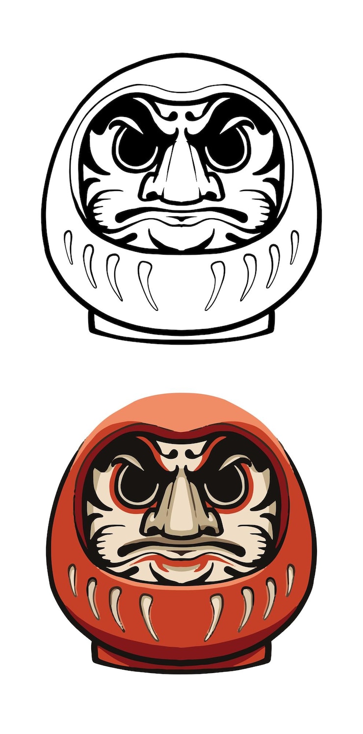 Vector daruma 2