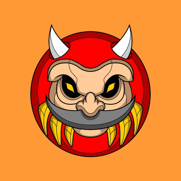 daruma illustration