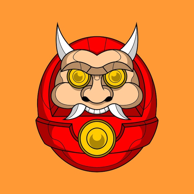 daruma illustration