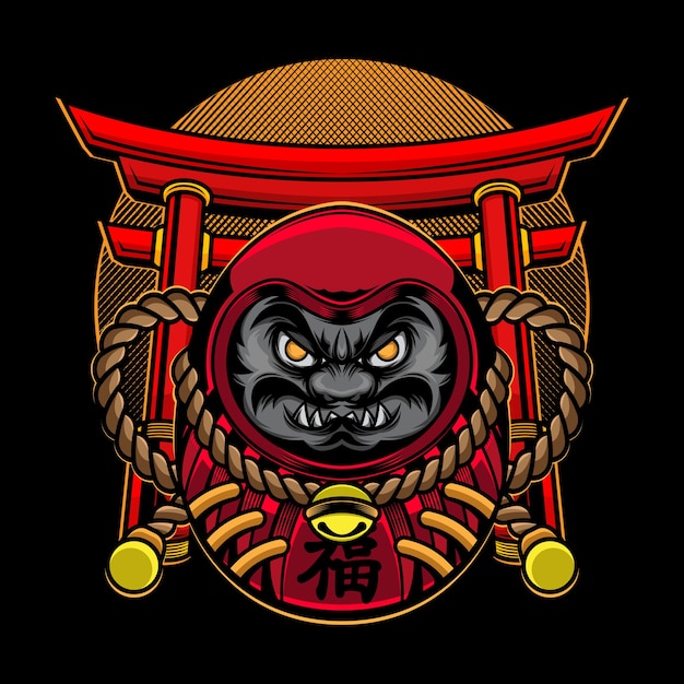 Daruma pop Japans