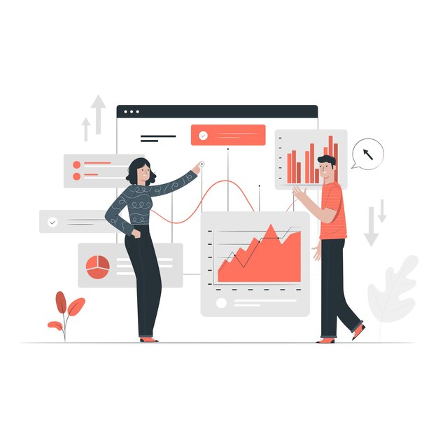 Data-analyse en visualisatie van de bedrijfsstrategie
