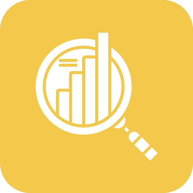 Data-analyse icoon vector afbeelding Kan worden gebruikt voor Big Data