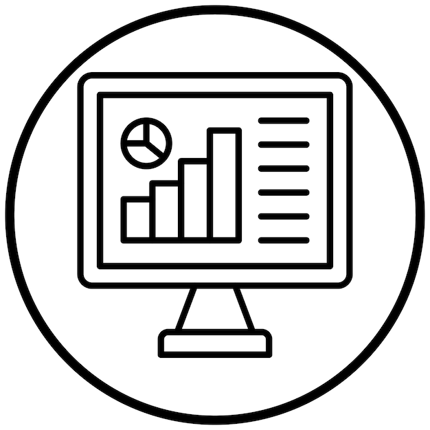 Data Analysis Icon Style