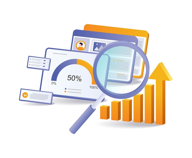 Data analysis of the speed of business development