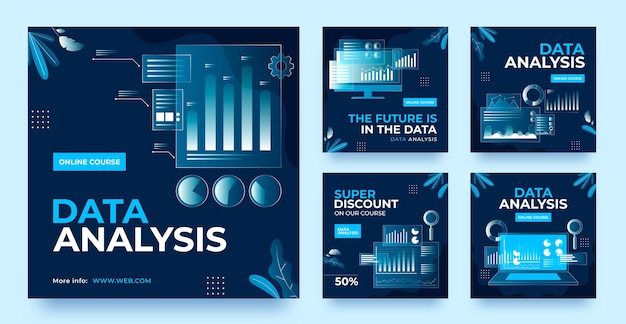 Vector data analysis template design