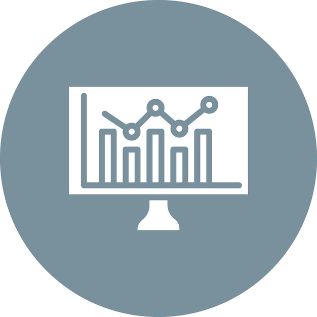 Data Analytics icoon vector afbeelding Kan worden gebruikt voor Digital Disruption