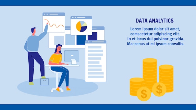 Analisi dei dati, modello di banner web delle statistiche