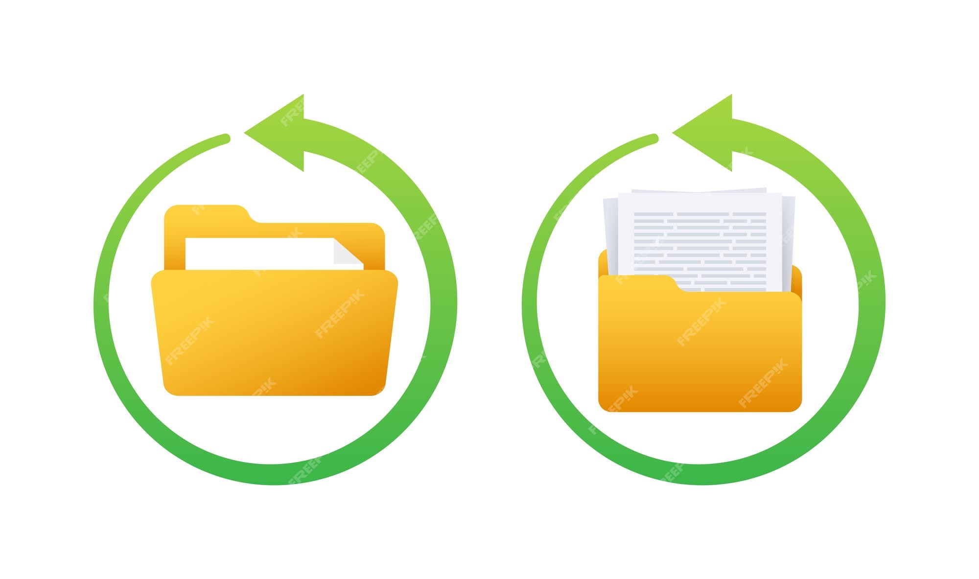 the document folder logo