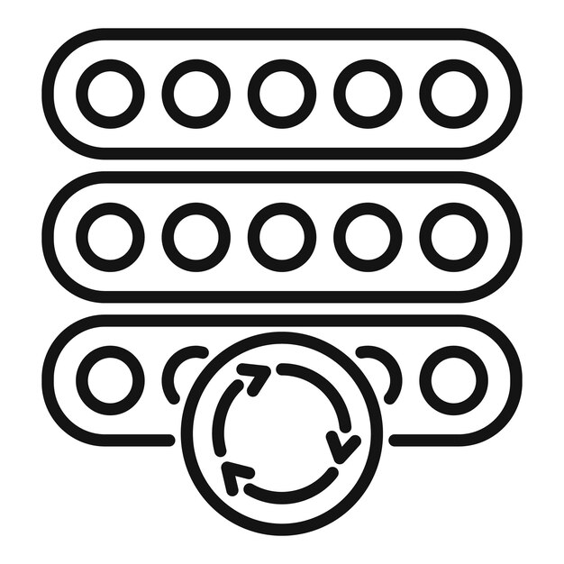 Premium Vector | Data backup icon showing information protecting and ...
