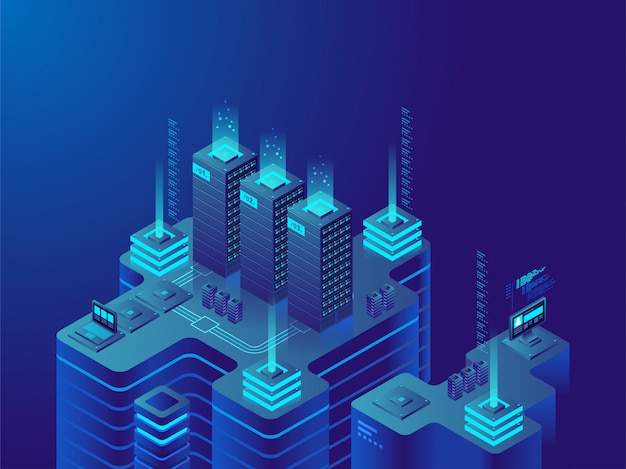 data center or cryptocurrency market.