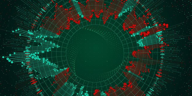 data circular graphs set