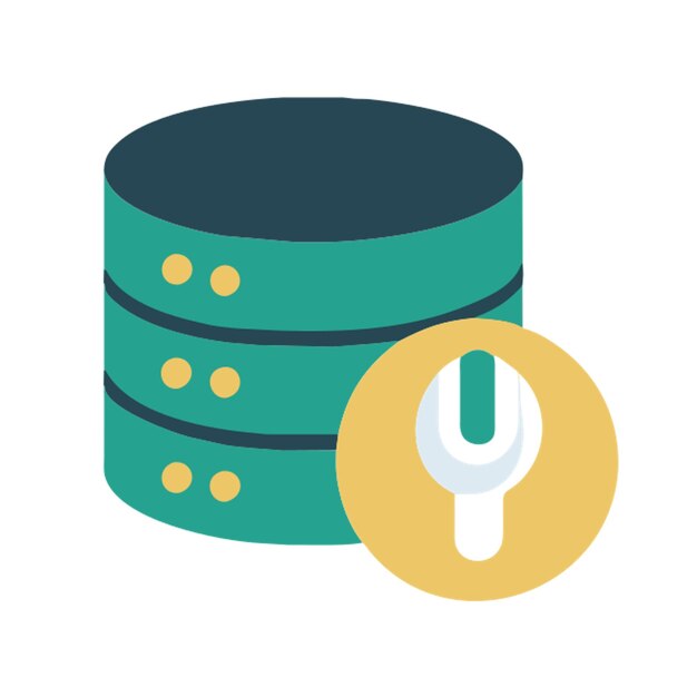 data cleaning icon colored shapes