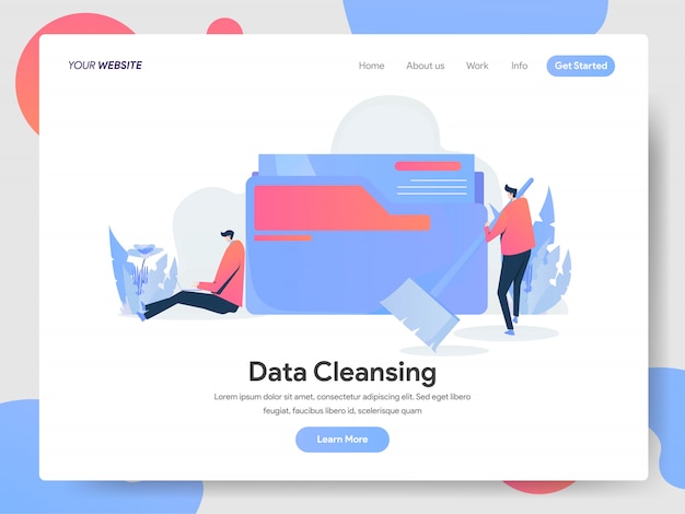 Data Cleansing banner van bestemmingspagina