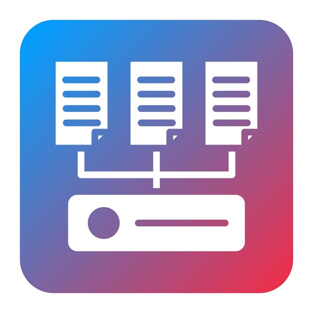 Data Collection icon vector image Can be used for Data Science