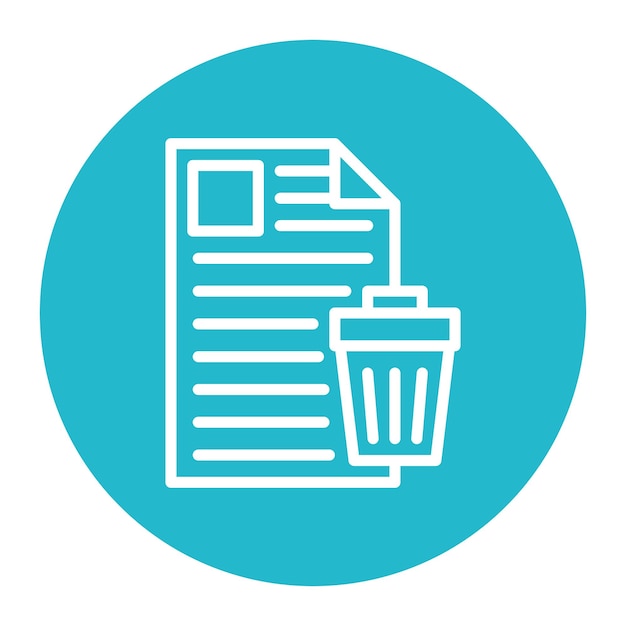 Data Erasure Icon vector afbeelding Kan worden gebruikt voor Compliance And Regulation