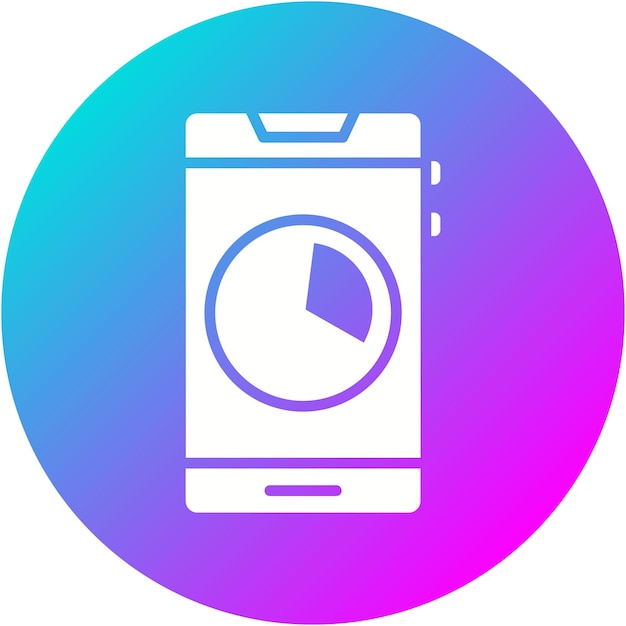 Data-gebruik vector icoon Kan worden gebruikt voor Mobile UI UX iconset