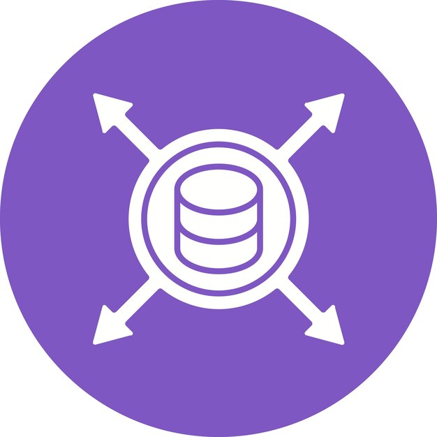 Data-gedreven icoon vector afbeelding Kan worden gebruikt voor UX en UI