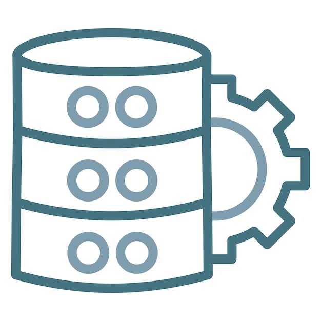 Data-icon vector afbeelding Kan worden gebruikt voor Data Science