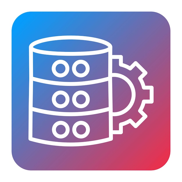 Data-icon vector afbeelding Kan worden gebruikt voor Data Science
