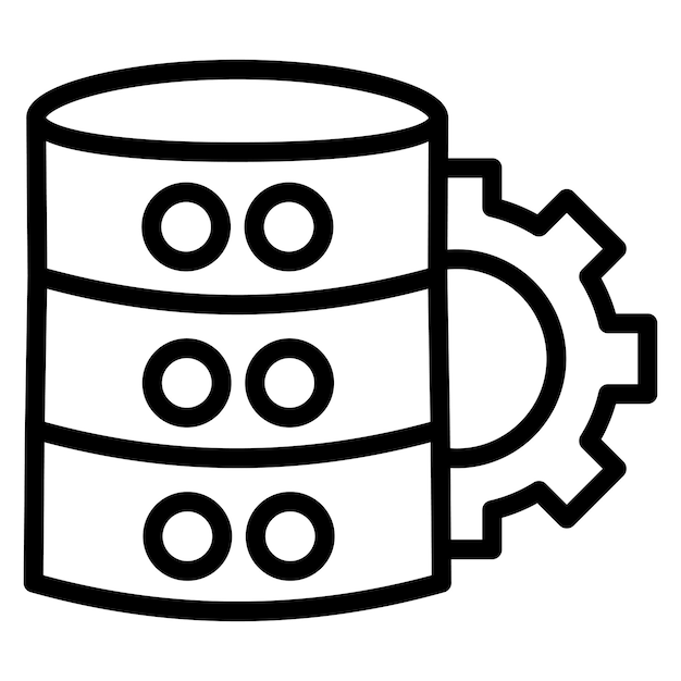 Data icon vector image Can be used for Data Science