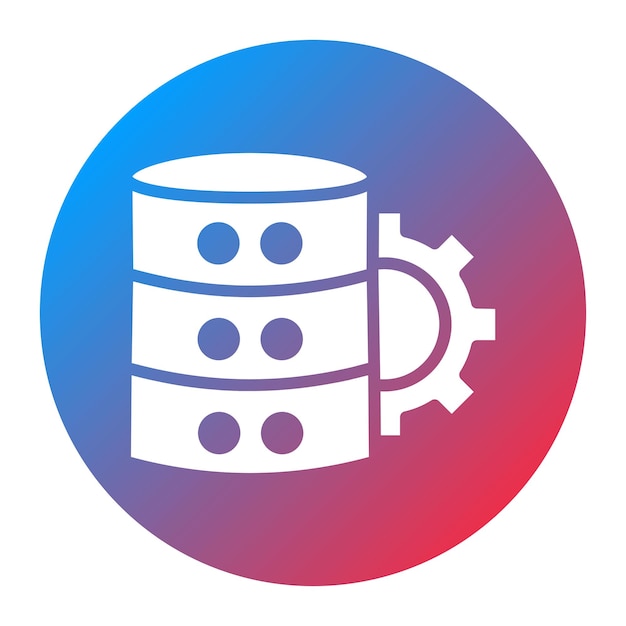 Data icon vector image Can be used for Data Science