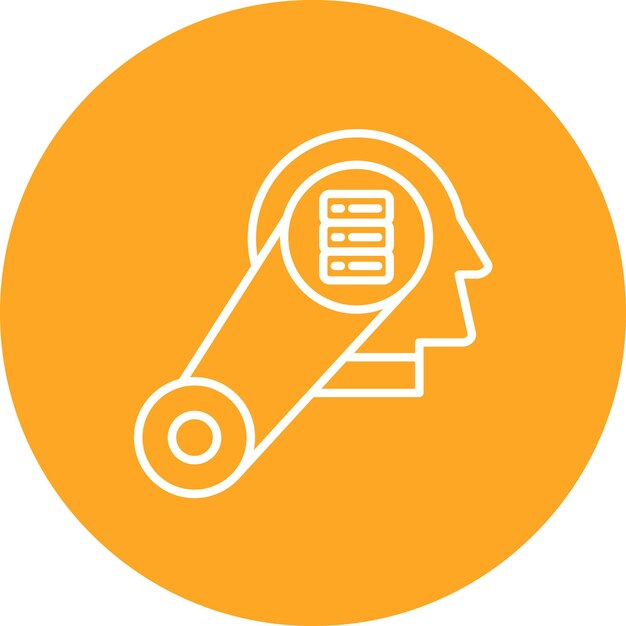 Data Interpretation icon vector beeld Kan worden gebruikt voor Data Analytics