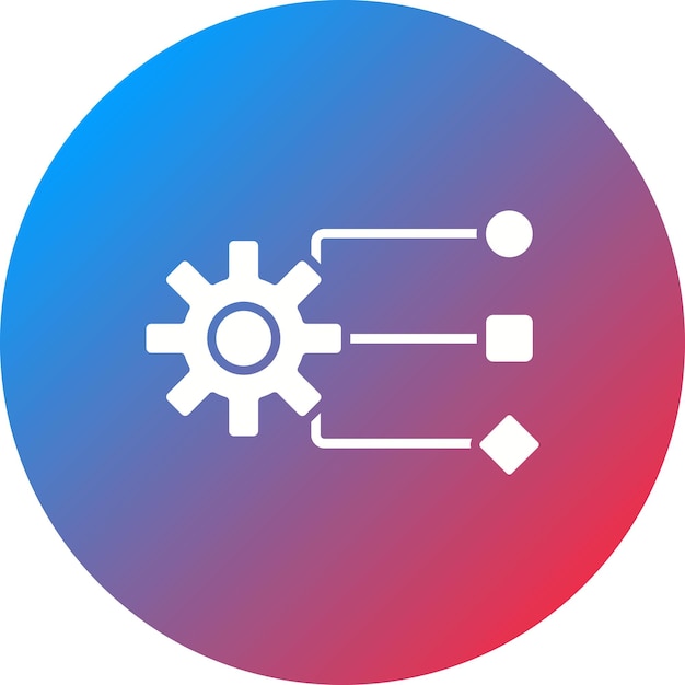 Data management icoon vector afbeelding Kan worden gebruikt voor Big Data