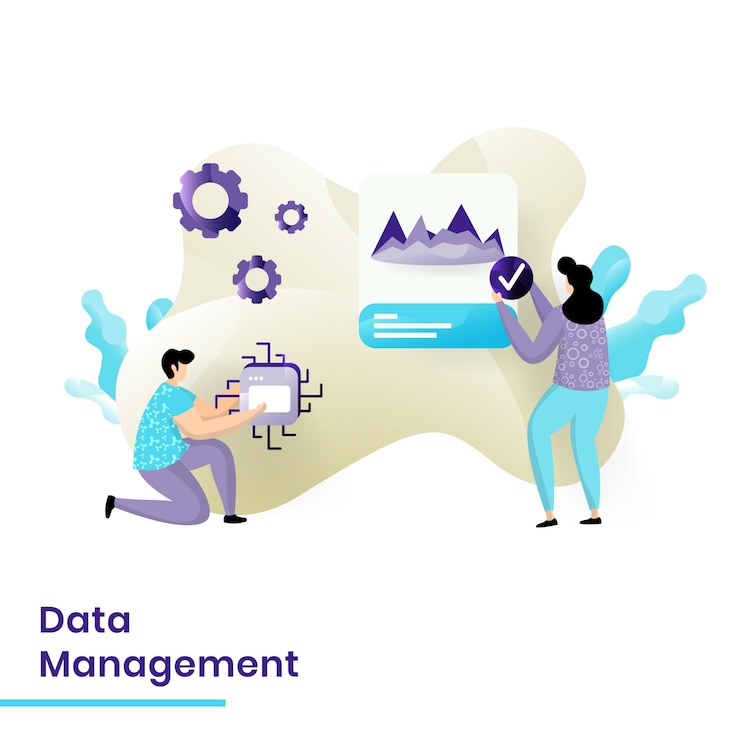 Vector data management template 