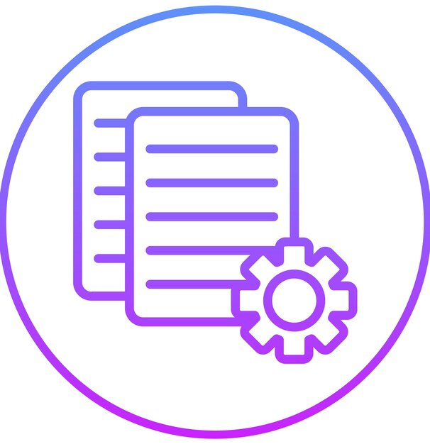 Data Management vector icoon illustratie van Business Analytics icoon set