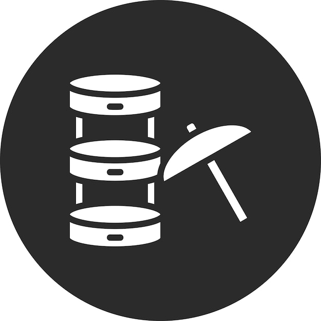 Иллюстрация иконки векторного добычи данных на наборе иконки Data Analytics